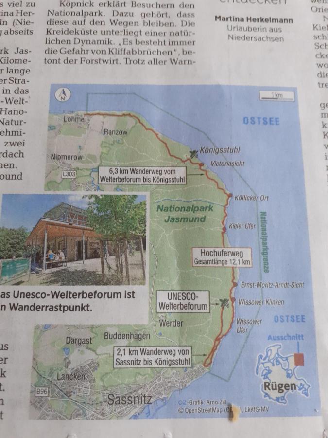 Ferienhaus Ciara Leilighet Splietsdorf Eksteriør bilde